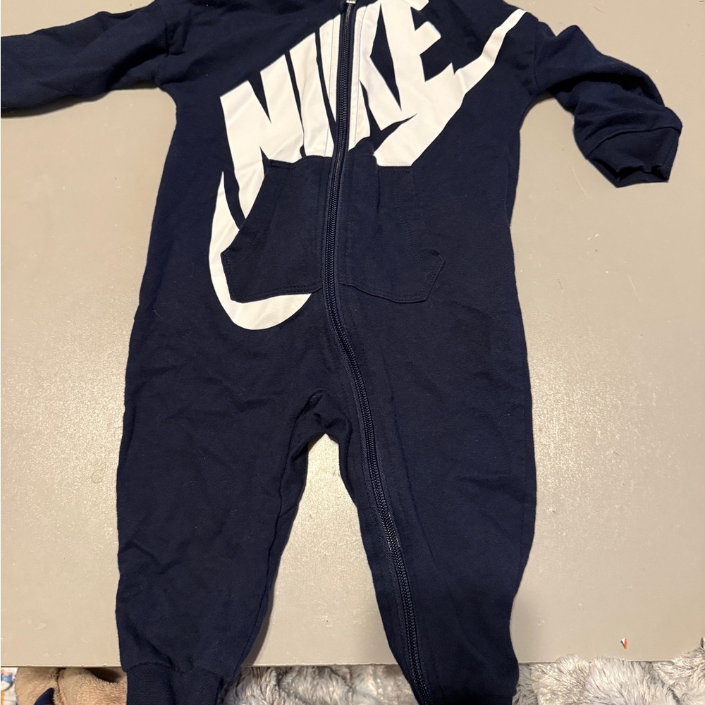 Nike Kids Navy and White Bodysuit